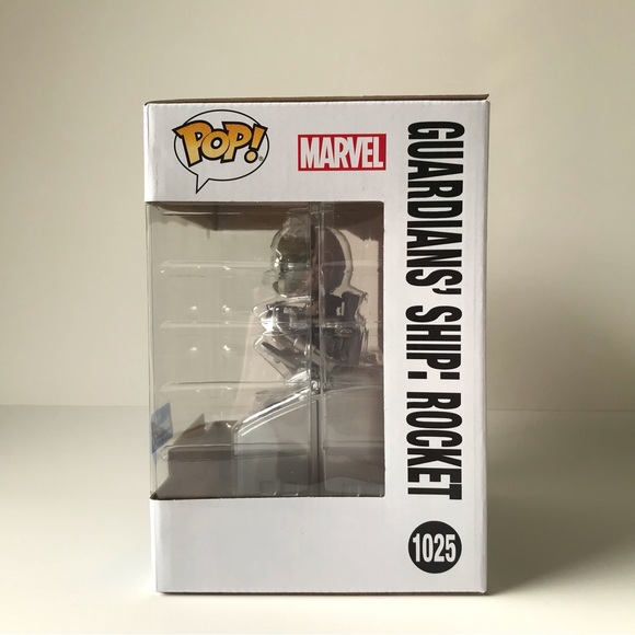Funko POP! Marvel Guardians Ship Rocket Raccoon #1025 Avengers Infinity War - Picture 4 of 8